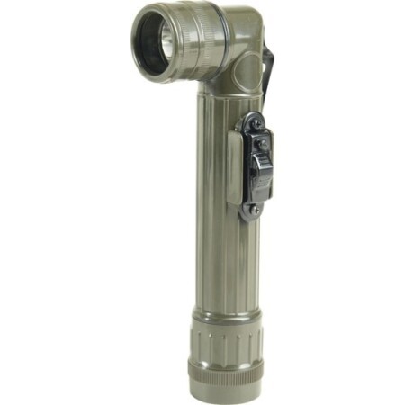 US OD LED LARGE ANGLEHEAD FLASHLIGHT - MIL-TEC