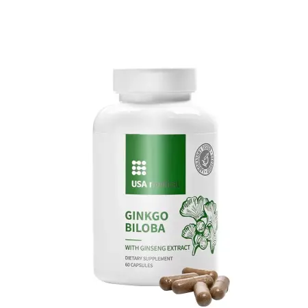 USA medical Ginkgo Biloba (60 Capsules) - USA medical