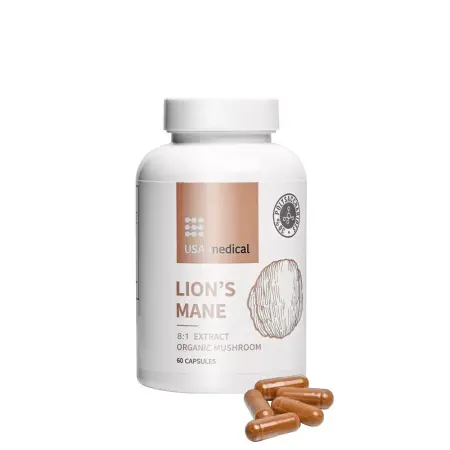 USA medical Lion's Mane (60 Capsules) - USA medical