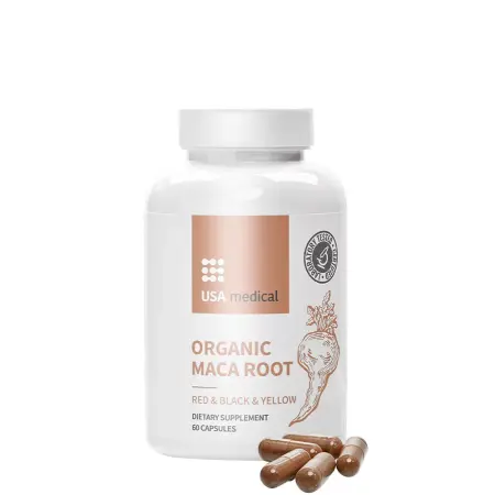 USA medical Organic Maca Root (60 Capsules) - USA medical