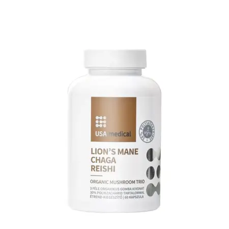 USA medical Organic Mushroom Trio (60 Capsule) - USA medical