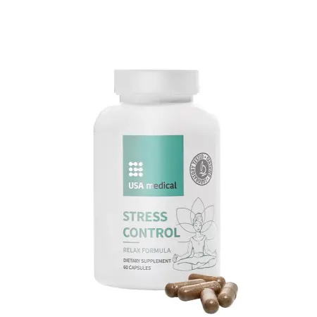 USA medical Stress Control (60 Capsules) - USA medical