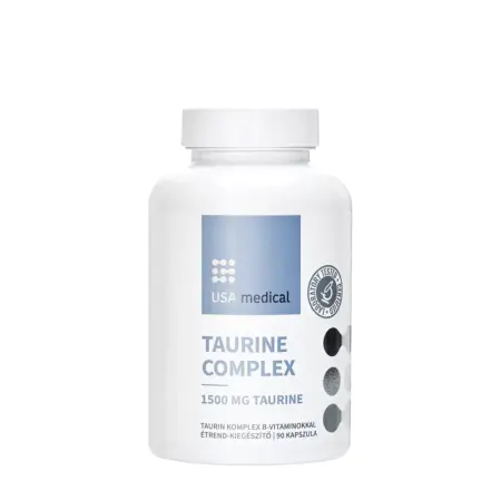 USA medical Taurine Complex 1500 mg (90 Capsules) - USA medical