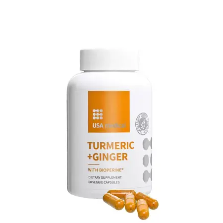 USA medical Turmeric+Ginger (60 Capsules) - USA medical