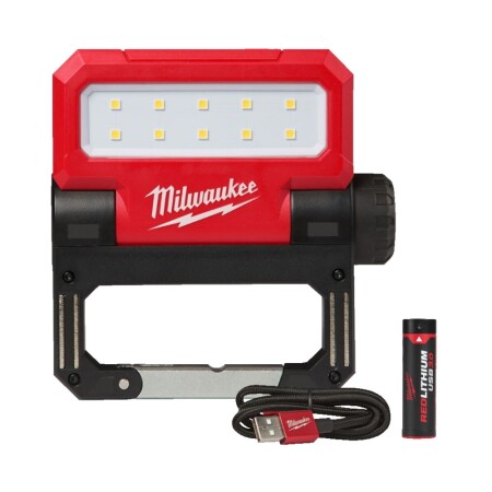 USB ile şarj edilebilir LED spot ışığı MILWAUKEE L4 FFL-301 - Milwaukee