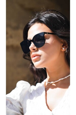 Uv400 Protected Sunglasses Black Vintage T-Ae1867 - TomyHelf