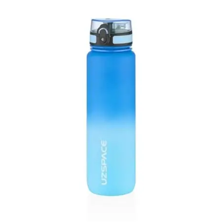 Uzspace 1000ml Large Size Two-Tone Softtouch FF Collection Tritan Water Bottle Blue - Uzspace
