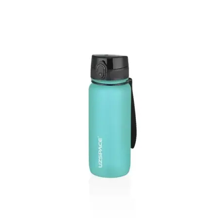 Uzspace 650ml Soft Touch Tritan Water Bottle Light Blue - Uzspace