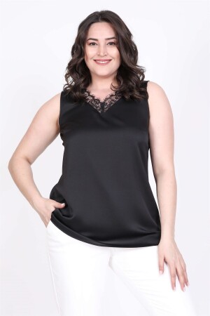 V-neck Lace Blouse - Myline