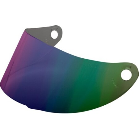 V105 (Rainbow) motosiklet kaskı için pleksiglas vizör değişimi - Rainbows - W-TEC