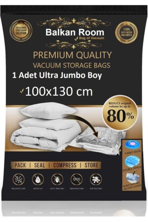 Vacuum Bag 100 X 130 Vacuum Bag Ultra Jumbo Size Vacuum Bag - Balkan Room