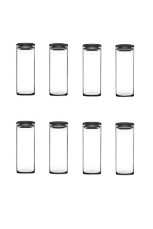 Vacuum Glass Jar - Glass Food Storage Container, 8 Liters Gray Pb43756-8 Model - Paşabahçe