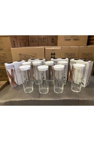 Vacuum Glass Jar - Glass Food Storage Container 8 Liters White 43756 pb43756-13 - Paşabahçe