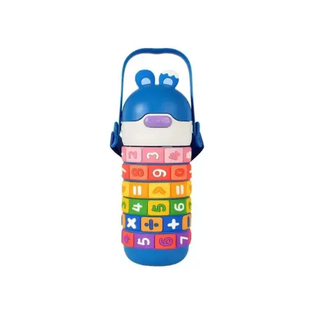 Vagonlife Pipetli Çelik Matara Mavi 430 ml - VAGONLIFE