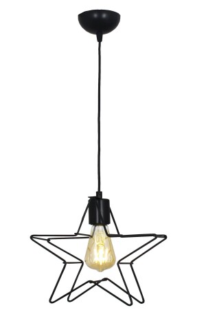 Valencia Star Single Black Chandelier 3053 01 0100 00 00 - Taşcan Aydınlatma
