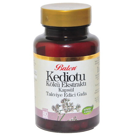 Valerian Root Extract 80 Capsules - Balen