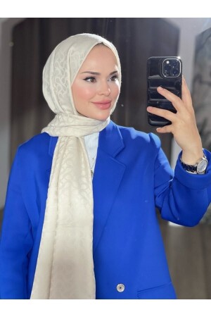 النمط من نمط الزهور من العاج - Valorscarf