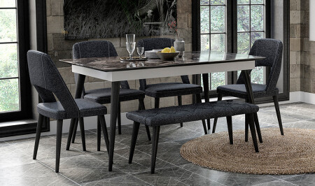 Vanessa Dining Table Set - Cadde Yıldız
