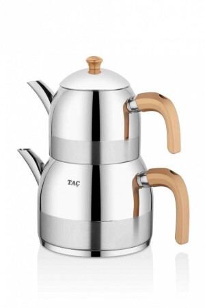 Vanessa Teapot Set Rose Gold Tac-5896 - Taç
