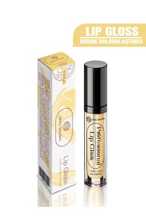 Vanilla Lip Plumping and Shine Lip Gloss - Pinky London