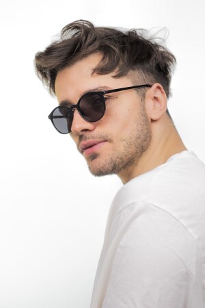 Vanir Black Polarized Bone Sunglasses LNX200 - LUNOX