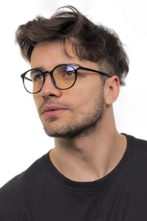 Vanir Unisex Siyah Mavi Işık Korumalı Gözlük ( Bilgisayar Ekran Gözlüğü ) Heramanoptik - LUNOX