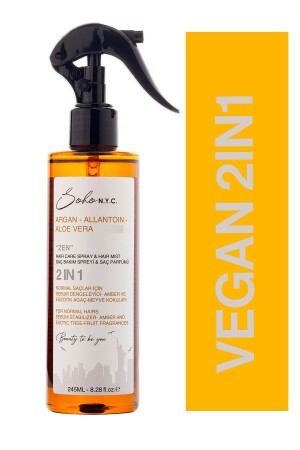 Vegan Care Spray and Hair Perfume for Normal Hair - Soho N.Y.C.