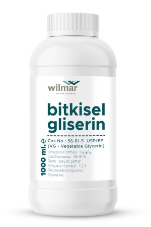 Vegetable Glycerin (VG) 1000 Ml. - Wilmar