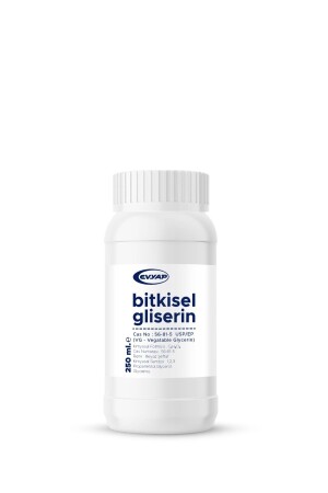 Vegetable Glycerin (vg) 250 Ml. - Evyap
