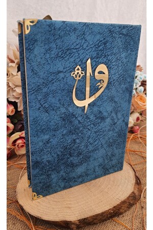 Velvet Quran Medium Size 24x16 Audio Listening Oil Diyanet Sealed Mevlit Gift Nubuck - Medrese Yayınları