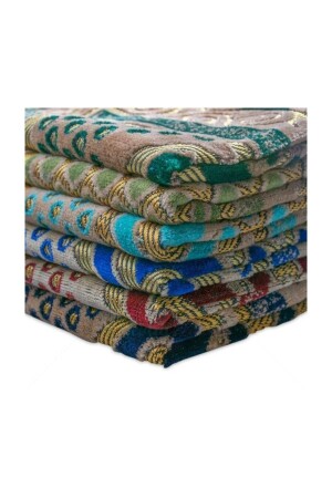 Velvet Şinginger Prayer Rug Hajj and Umrah Gift Prayer Rug - Doğru