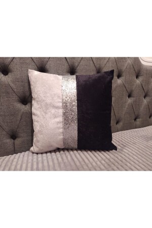 Velvet Striped Throw Pillow Cover - Yilmazhome