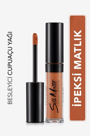 Velvet Textured Liquid Matte Lipstick – Seidenmatter Flüssiglippenstift – 012 TERRACOTTA – 8690604505395 - Flormar