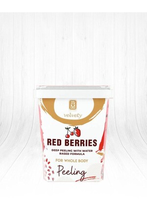 Velvety Peeling - Red Berries - 400 Ml - Idm