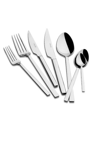 Veneta 84 Piece Fork Spoon Knife Set A2413 - KORKMAZ