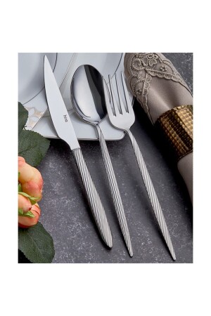 Venice 36 Piece Fork Spoon Knife Set vnd36tk - Hira