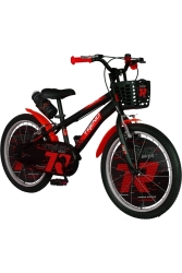 Vento 20 Felgen 6-10 Jahre altes Jungenfahrrad Schwarz-Rot 20. 305 - TRENDBIKE
