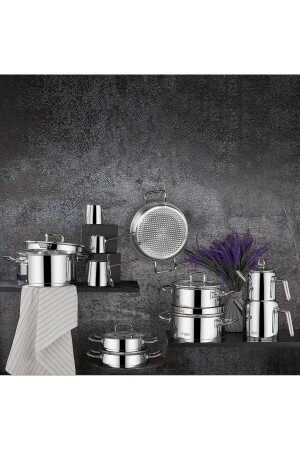 Vento Prestige 20-teiliges Kochgeschirrset - Aryıldız