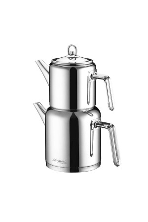 Vento Steel Handle Large Teapot Set 8690664202661 - Aryıldız