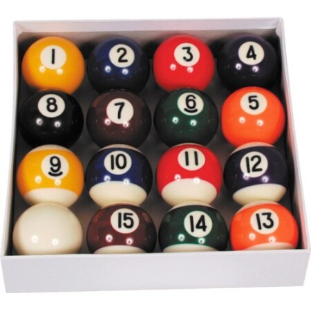 Ventura Ekonomik Profesyonel Bilardo Topu Seti 57,2 mm - Ventura