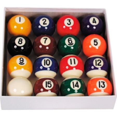 Ventura Lamine Profesyonel Bilardo Topu Seti 57,2 mm - Ventura