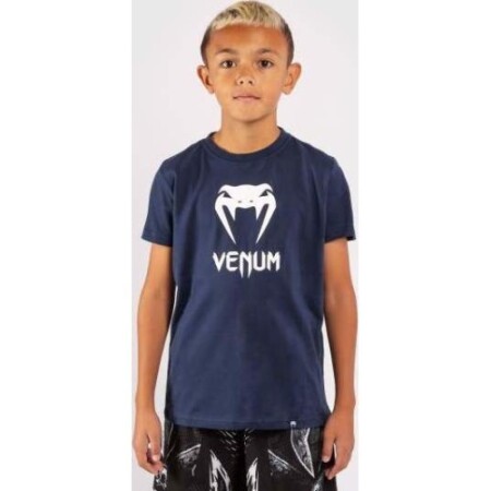 Venum Classic Kids T-Shirt - Navy Blue - Venum
