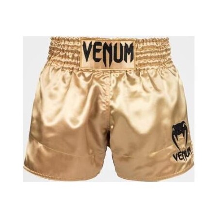Venum Classic Muay Thai Shorts - Gold/Black - Venum