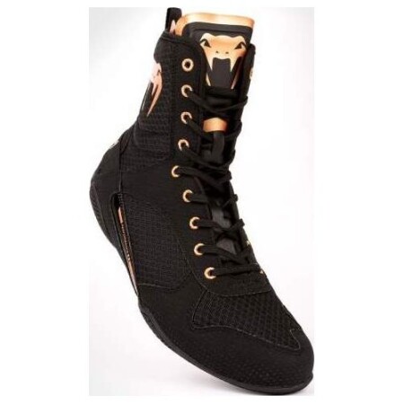 Venum Elite Boks Ayakkabıları - Siyah/Bronz - Venum
