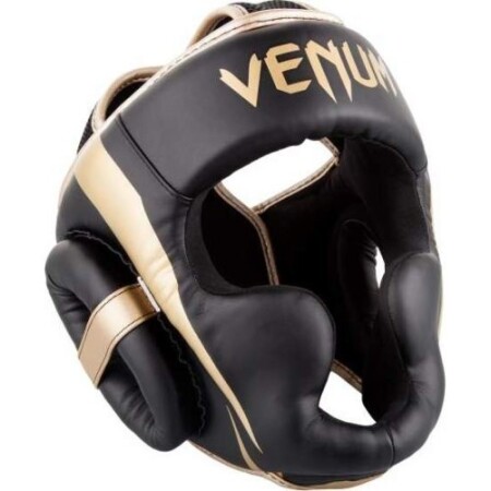 Venum Elite Boxing Helmet - Black/Gold - Venum