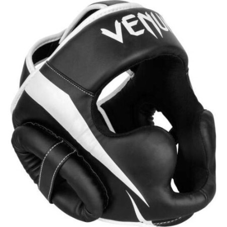 Venum Elite Boxing Helmet - Black/White - Venum