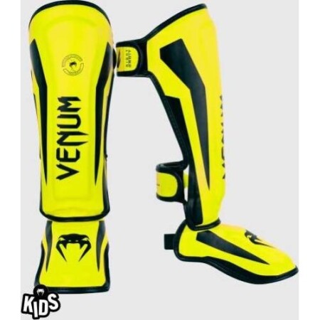 Venum Elite Çocuk Dizlikleri - Özel Seri - Neo Sarı - Venum