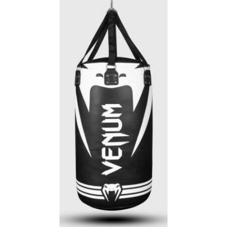 Venum Hurricane Ağırlıklı Boks Torbası - Siyah/Beyaz - Venum