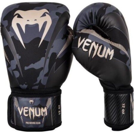 Venum Impact Boxing Gloves - Grey/Sand - Venum