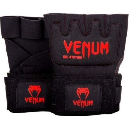 Venum Kontact Gel Gloves - Black/Red - Venum